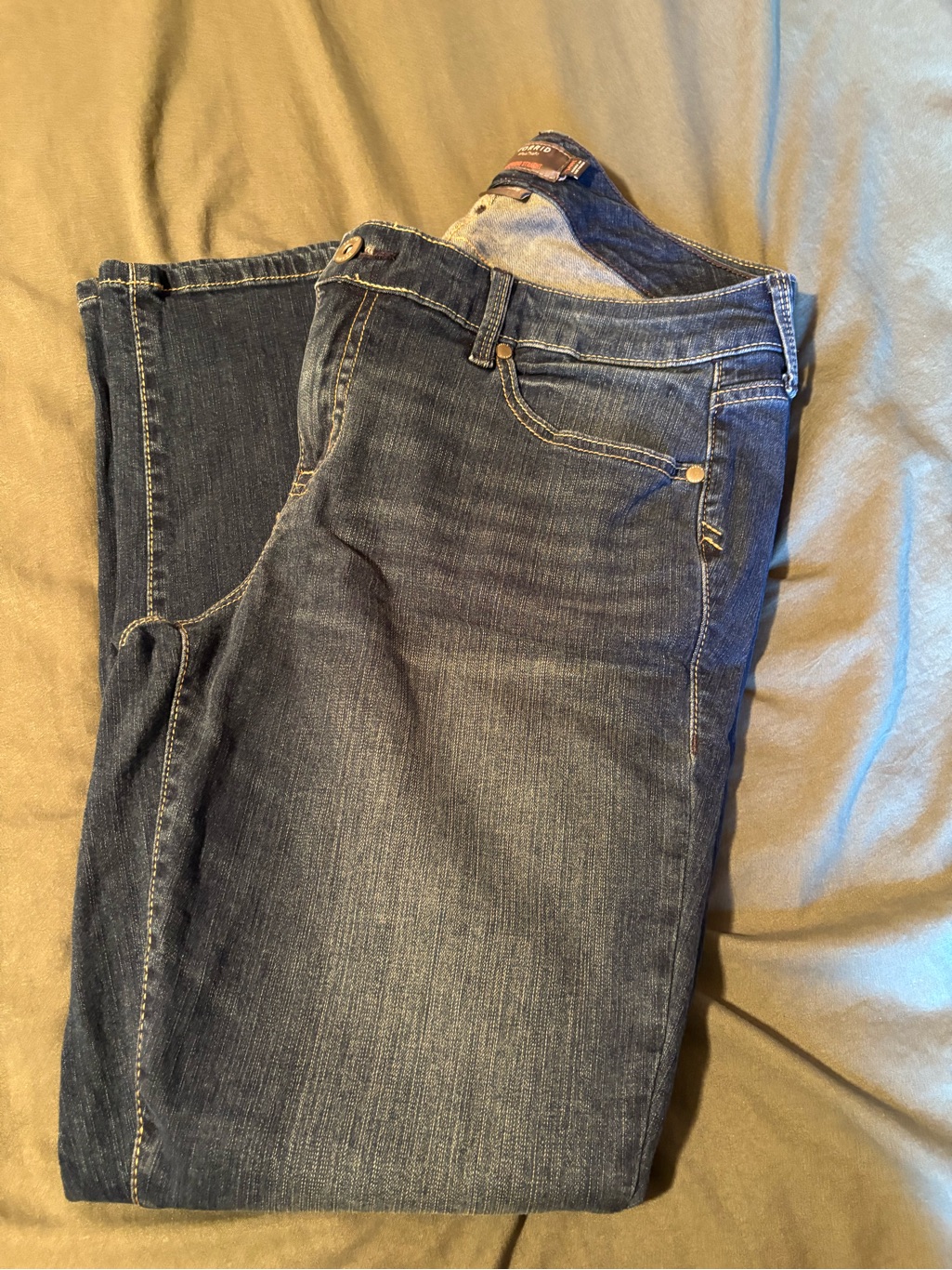 Torrid Dark Blue Straight Leg Jeans